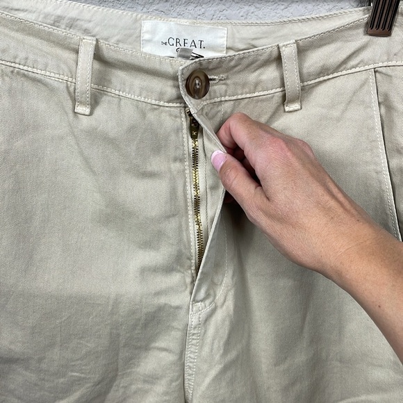 New The Great The Chino Ranger Khaki Pants Cotton Classic Sz 26 - Picture 6 of 13